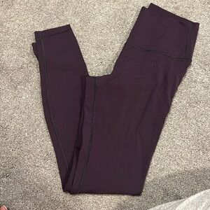 Lululemon Wunder Under High Rise 28” Leggings - purple